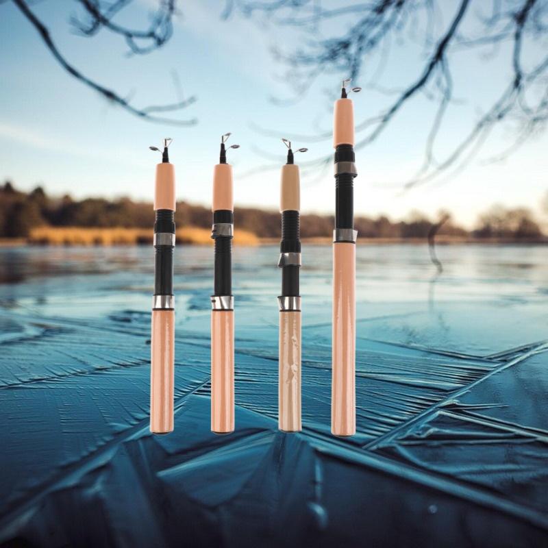 Fishing Rod Ice - 초경량 겨울 얼음낚싯대 휴대용 겨울 얼음낚싯대