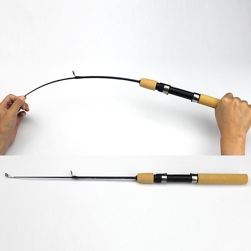 초경량 겨울 얼음낚싯대 휴대용 겨울 얼음낚싯대 스피닝  - Fishing Rod Ice 리뷰 및 가격