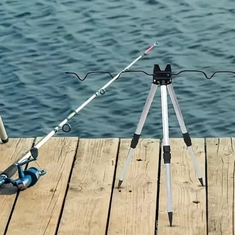 1 세트 낚시용 텔레스코픽 포지셔닝 알루미늄 합금 삼각 - Fishing Rod Telescopic 리뷰 및 가격