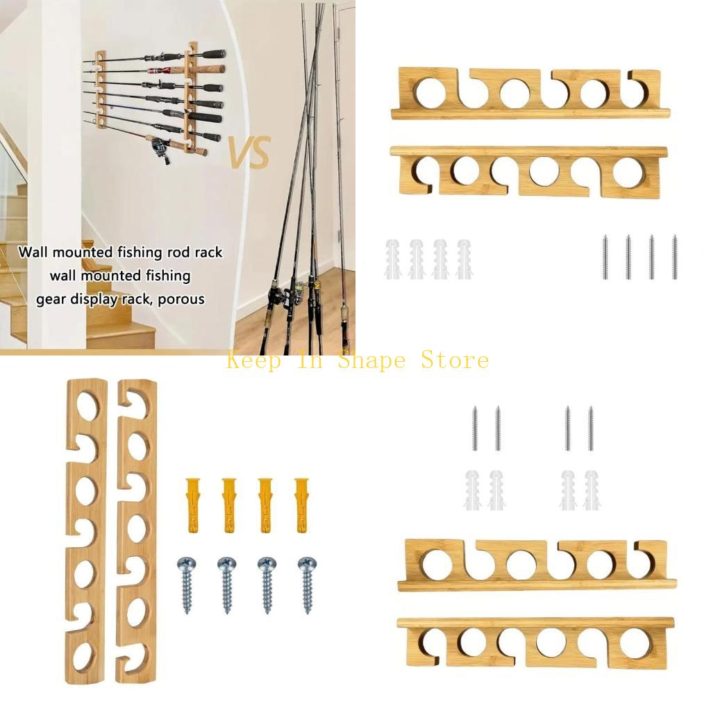 U1JC 벽 또는 천장 장착형 낚싯대 걸이 보관 정리함 - Fishing Rod Rack 리뷰 및 가격