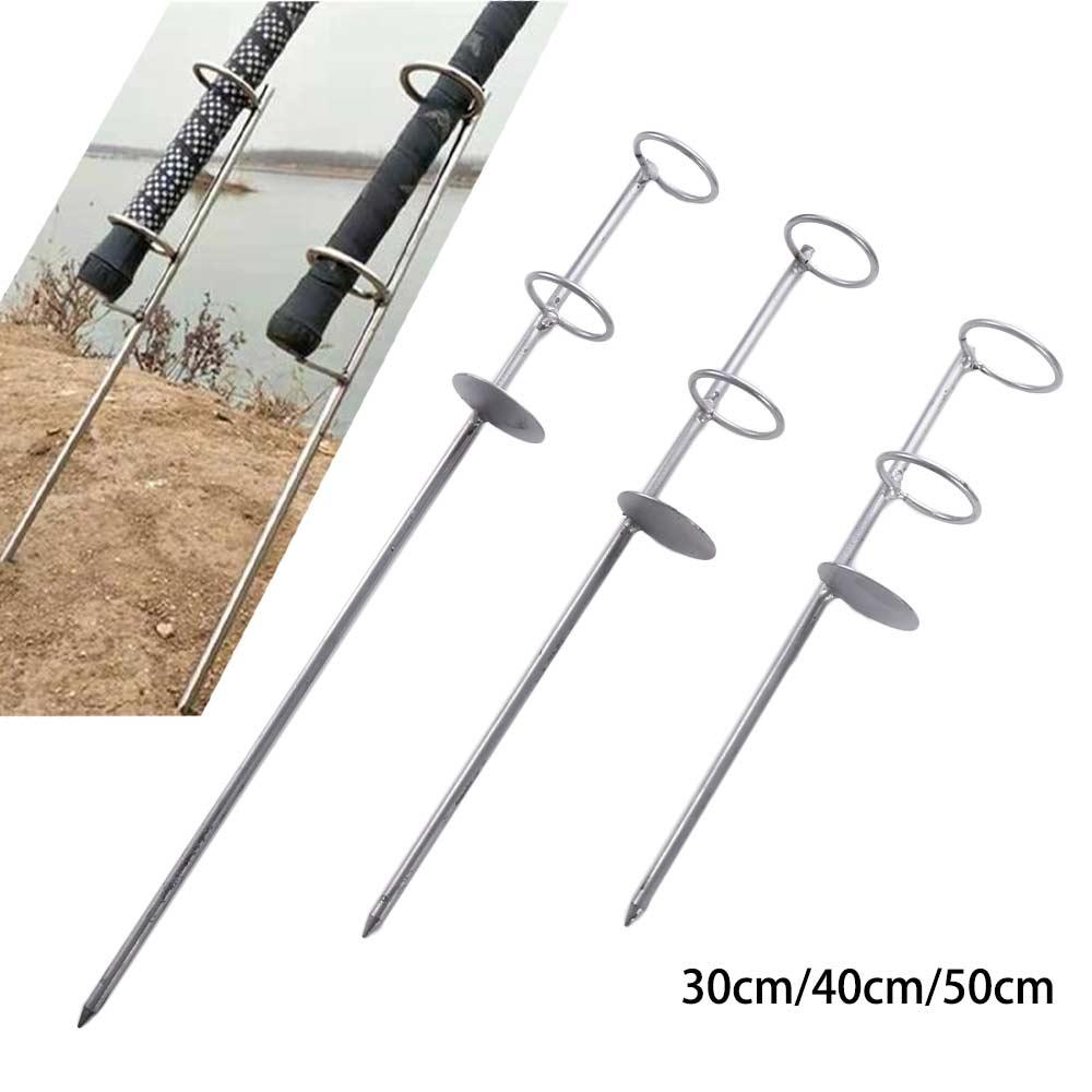 휴대용 낚싯대 홀더, 스테인레스 스틸 그라운드 스파이크 - Fishing Rod Travel 리뷰 및 가격