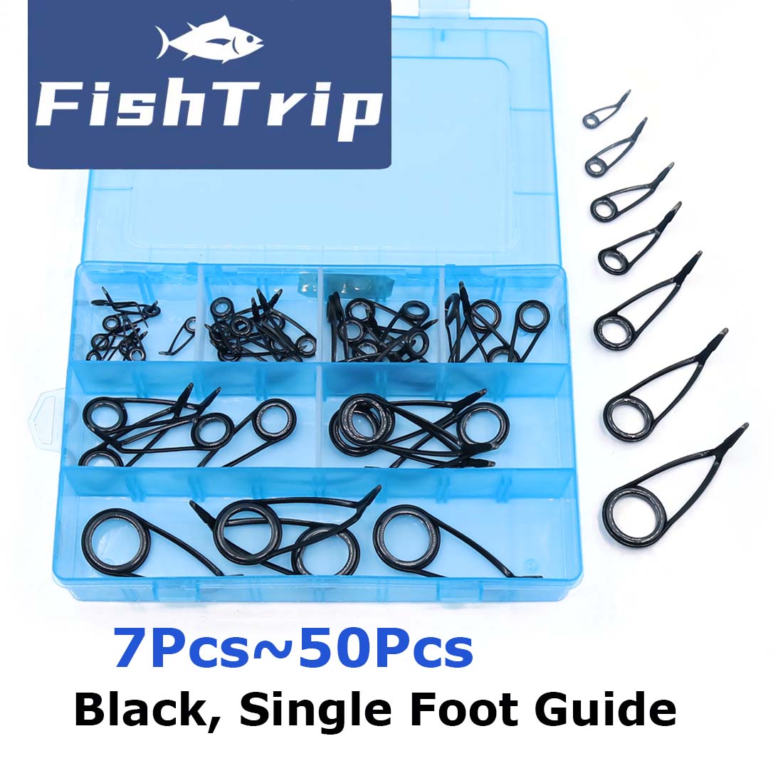 낚싯대 가이드 수리 키트 스피닝로드 용 더 높은 단일  - Fishing Rod Guide Replacement 리뷰 및 가격