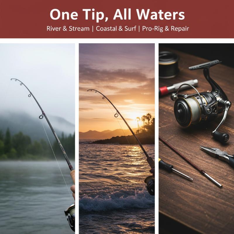 낚싯대 팁 라인 회전 가능 20개 1.0MM 1.6MM - Fishing Rod Tip Replacement 리뷰 및 가격