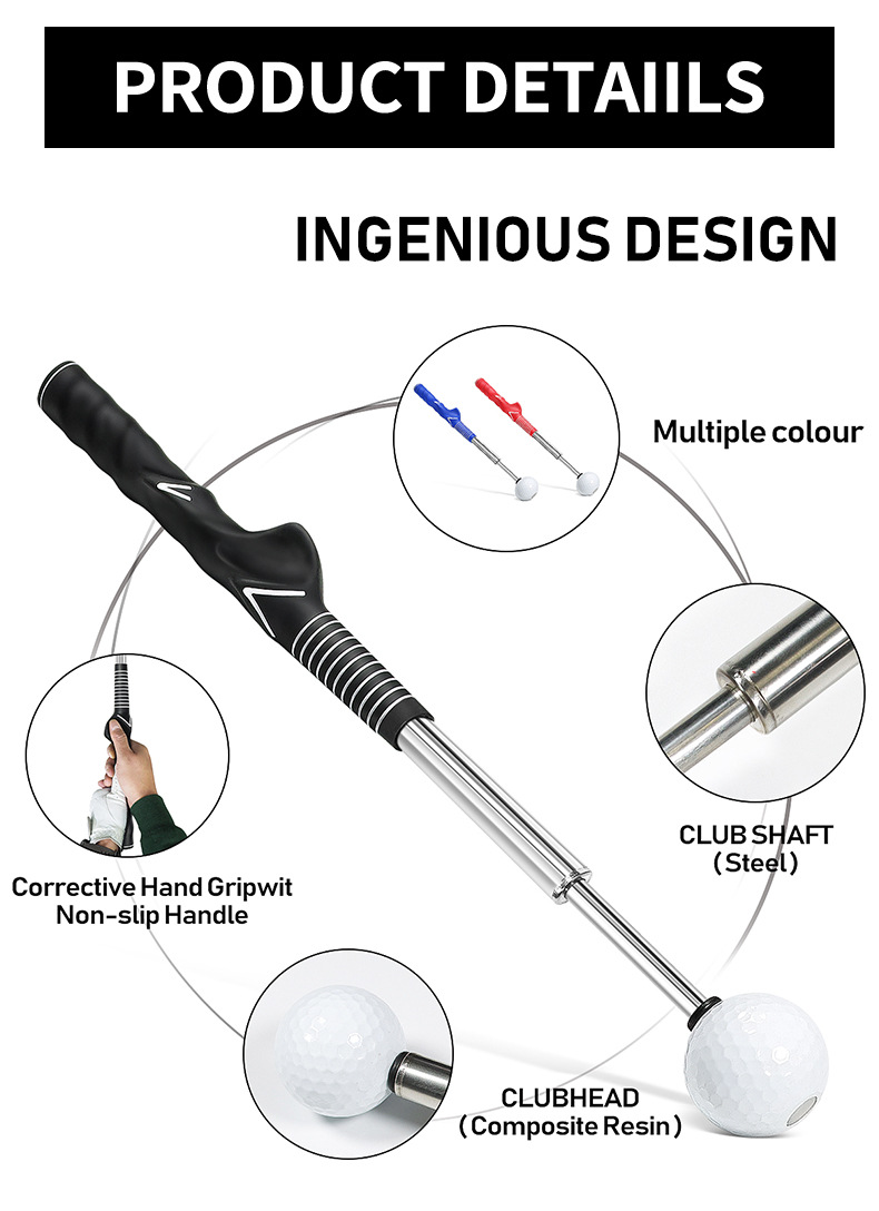 골프 텔레스코픽 스윙 트레이너 자세 교정기 왼손/오른손 - Fishing Rod Telescopic 리뷰 및 가격