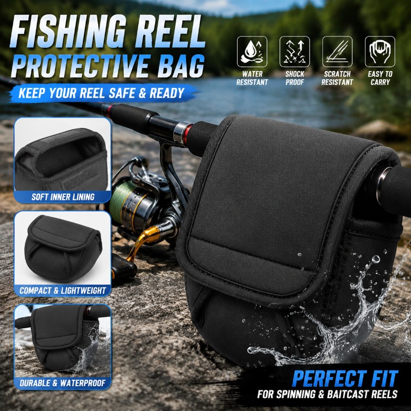 낚시 릴 보호 커버 가방, 500-8000 사이즈 릴용 - Fishing Rod Case 리뷰 및 가격