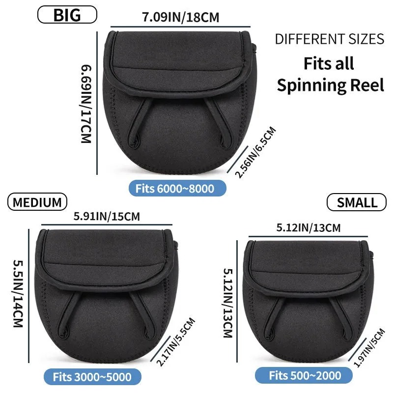 낚시 릴 보호 커버 가방, 500-8000 사이즈 릴용 - Fishing Rod Case 리뷰 및 가격
