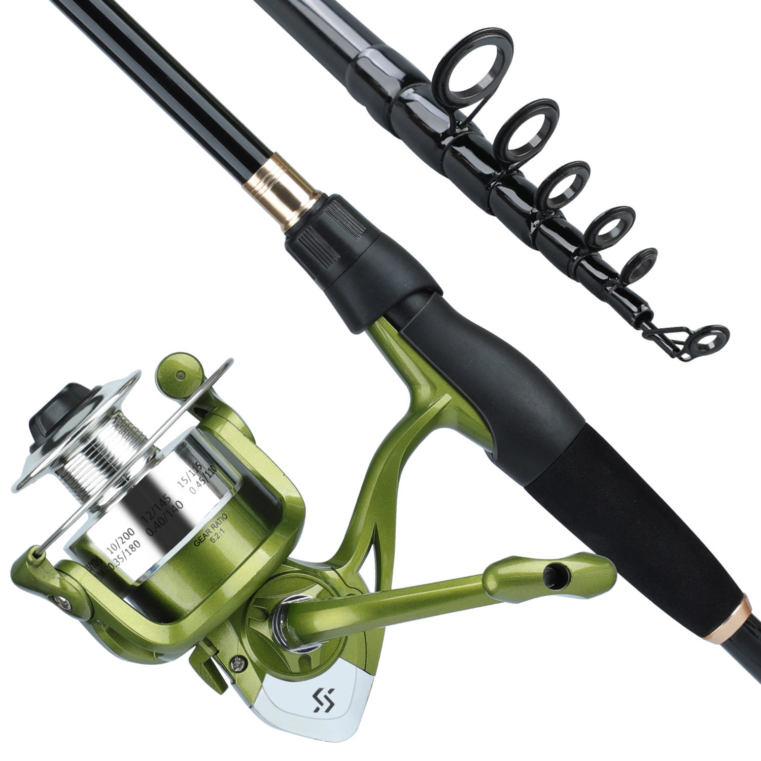 Sougayilang 텔레스코픽 낚시 콤보 탄소 섬유  - Fishing Rod Telescopic 리뷰 및 가격