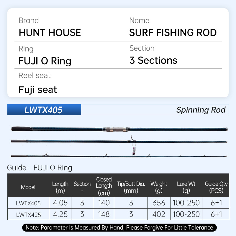 헌트하우스 서프 게이저 스피닝 낚싯대 40T 롱 캐스트 - Fishing Rod Surf 리뷰 및 가격
